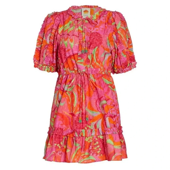 FARM Rio Dresses & Skirts - Farm Rio Fruit Brush Mini Dress excellent condition size M